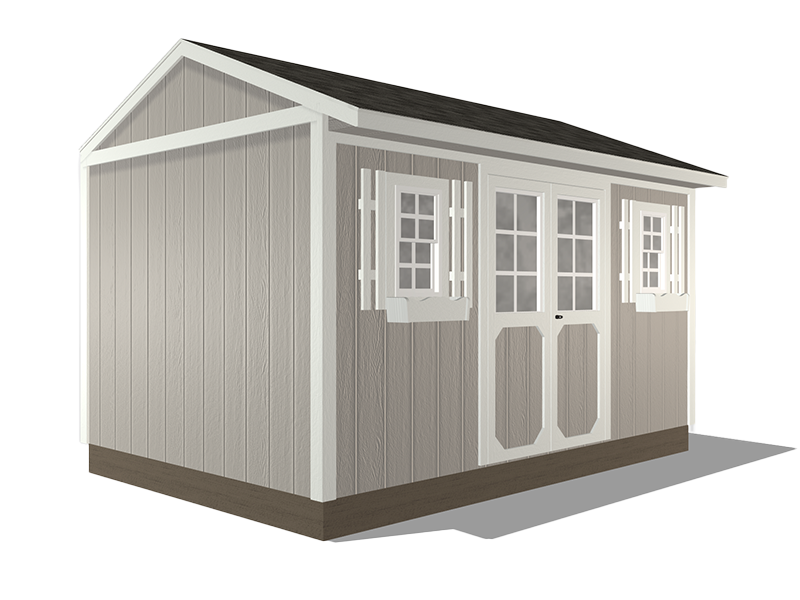 8' x 12' Garden Shed The Manhattan | Shed Solutions